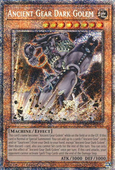 Ancient Gear Dark Golem (MP25-EN003)