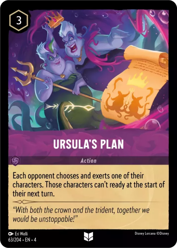 Ursula's Plan (Ursula's Return 063/204) Uncommon - Near Mint