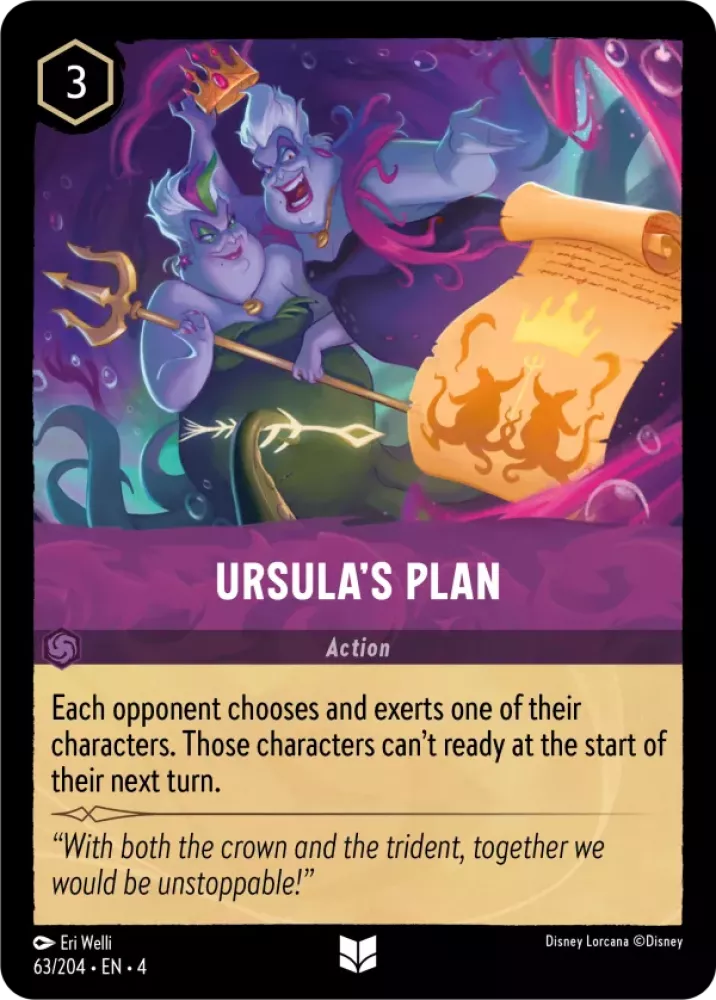 Ursula's Plan (Ursula's Return 063/204) Uncommon - Near Mint