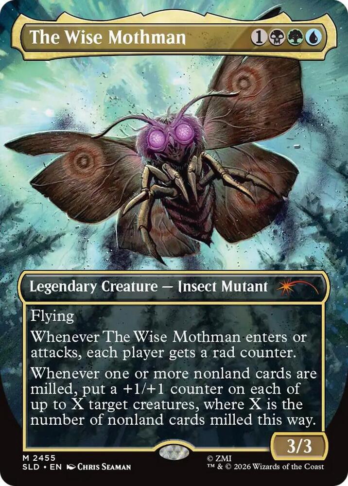 The Wise Mothman [#2455] (SLD-R-FOIL)