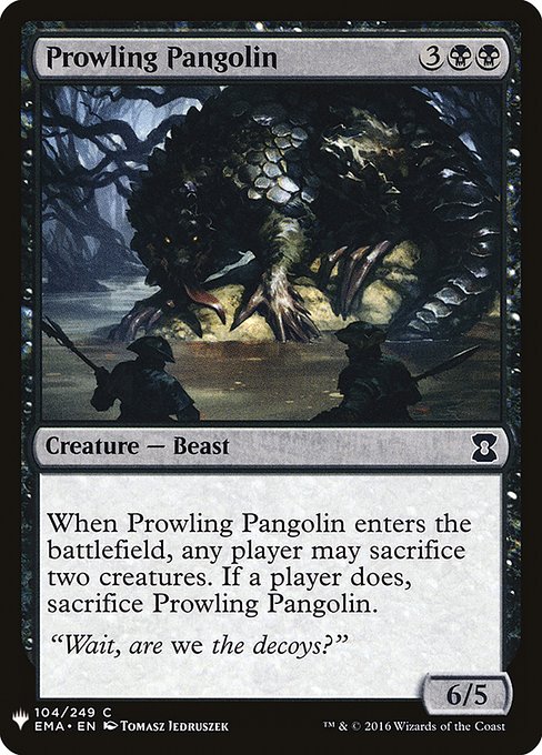 Prowling Pangolin [Mystery Booster #0739] (EMA-C)