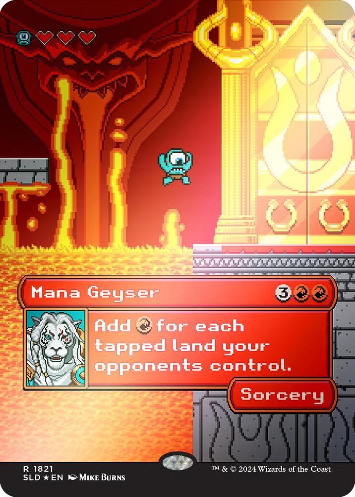 Mana Geyser [#1821] (SLD-R-FOIL)