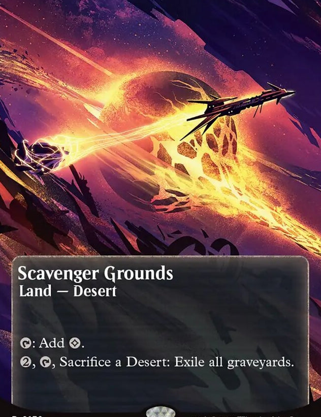 Scavenger Grounds [ #0172 Galaxy Foil Poster Stellar Sights ] (EOS-R)