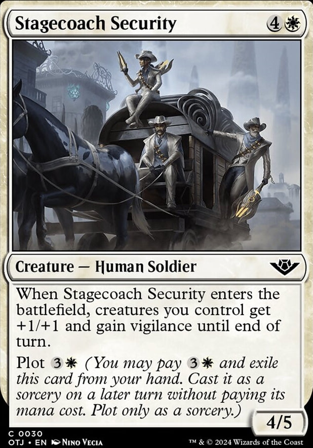 Stagecoach Security [#0030] (OTJ-C-FOIL)