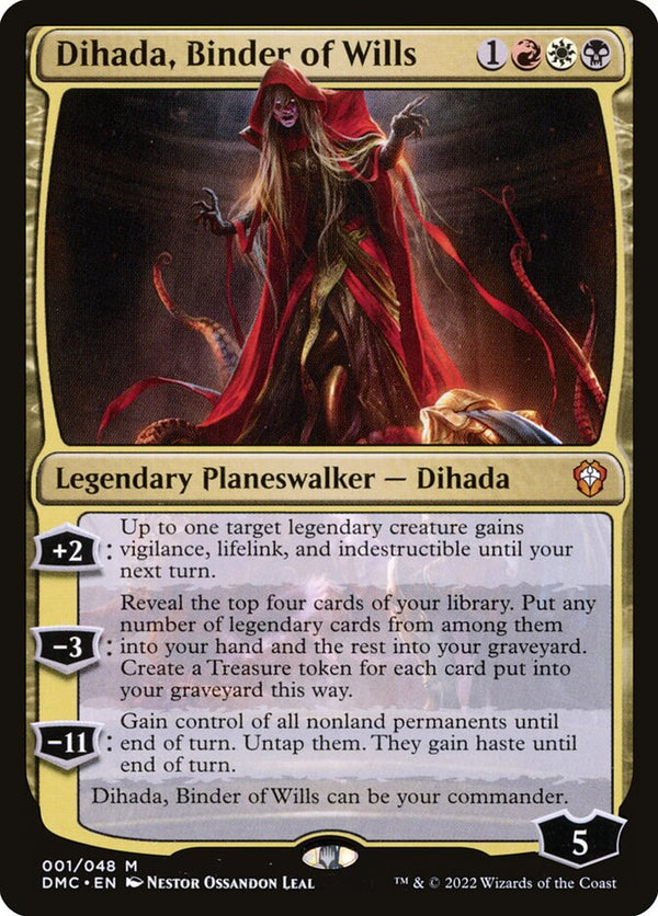 Dihada, Binder of Wills (DMC-M-FOIL)