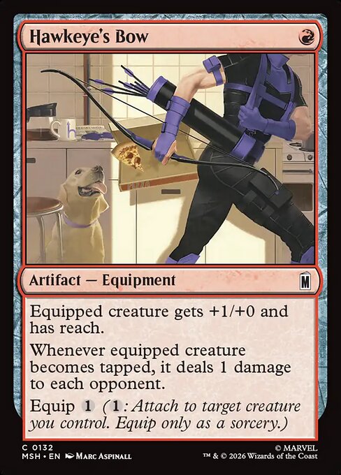 Hawkeye's Bow [ #0132 ] (MSH-C)