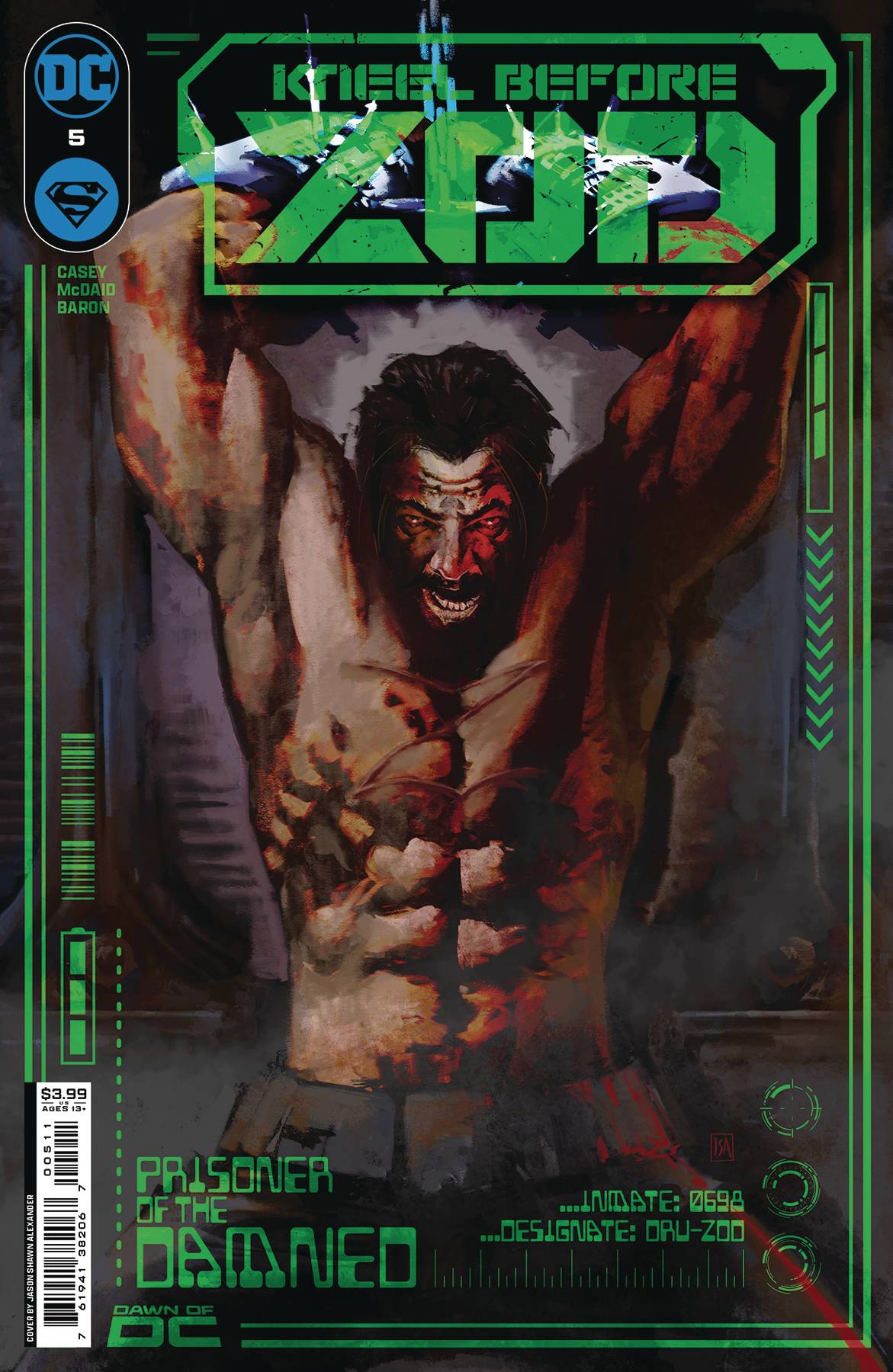 KNEEL BEFORE ZOD #5 (OF 12) CVR A JASON SHAWN ALEXANDER