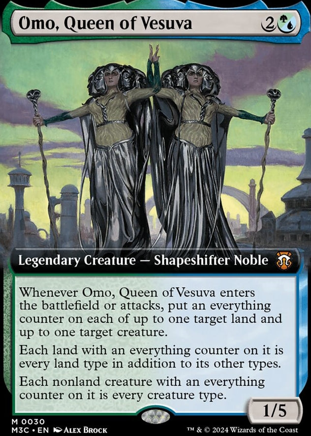 Omo, Queen of Vesuva [#0030 Extended Art] (M3C-M)