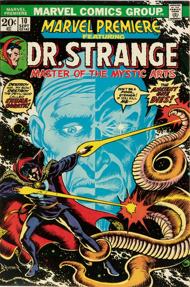 MARVEL PREMIERE (1972 Series) #10 (5.5) 1st Full App Shuma Gorath - Death of the Ancient One