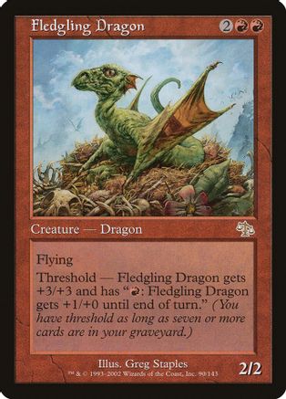 Fledgling Dragon (JUD-R-FOIL)