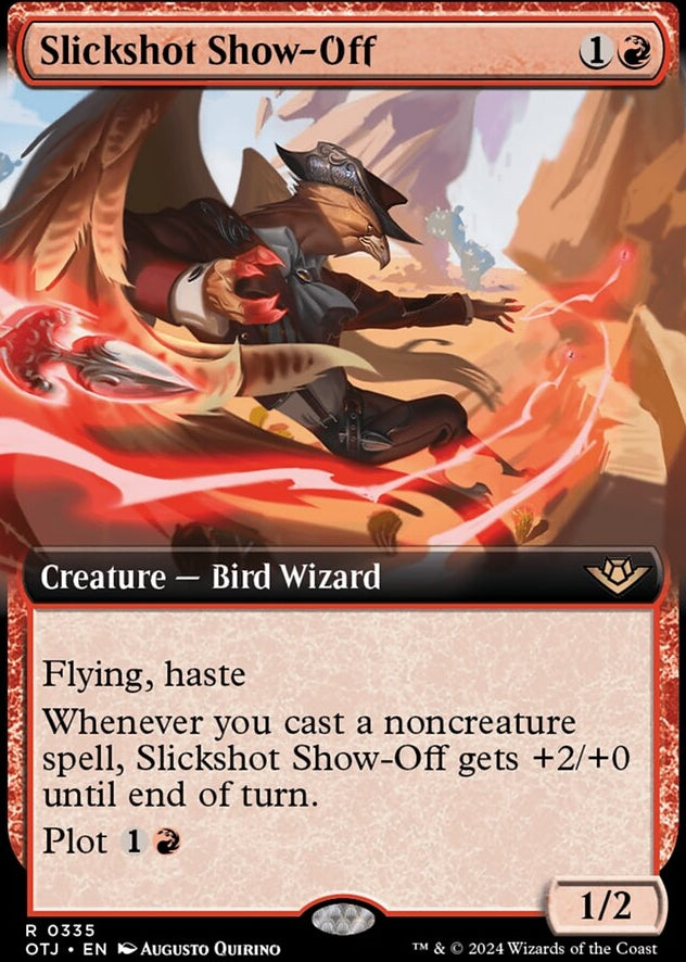 Slickshot Show-Off [#0335 Extended Art] (OTJ-R-FOIL)