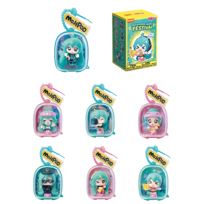 Blokees: Hatsune Miku - Mojipod Diverse Music Festival (75400) Blind Box