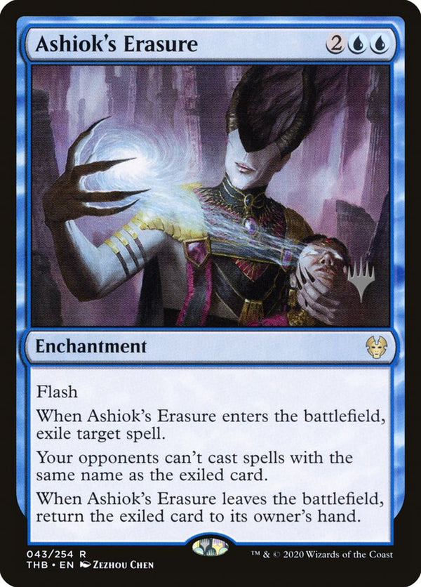 Ashiok's Erasure (THB-R-PP-FOIL)