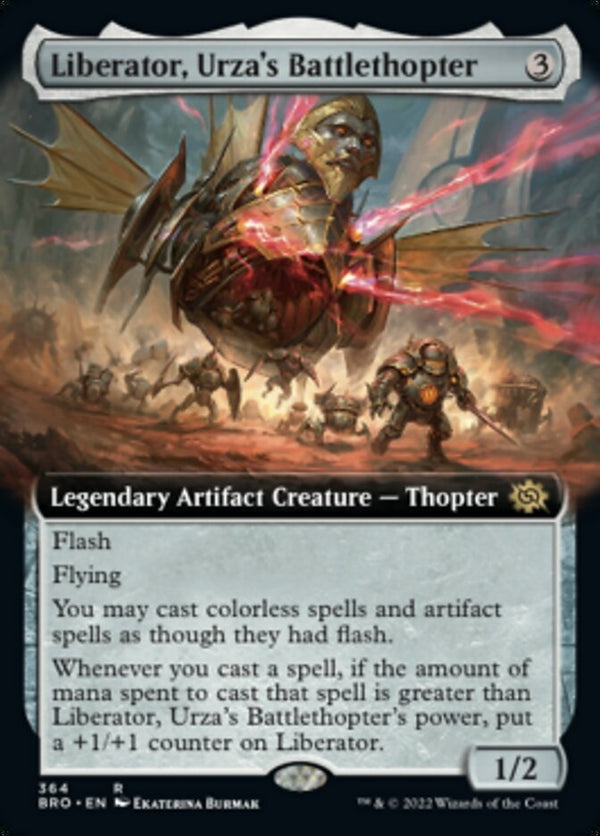 Liberator, Urza's Battlethopter [#364 Extended Art] (BRO-R)