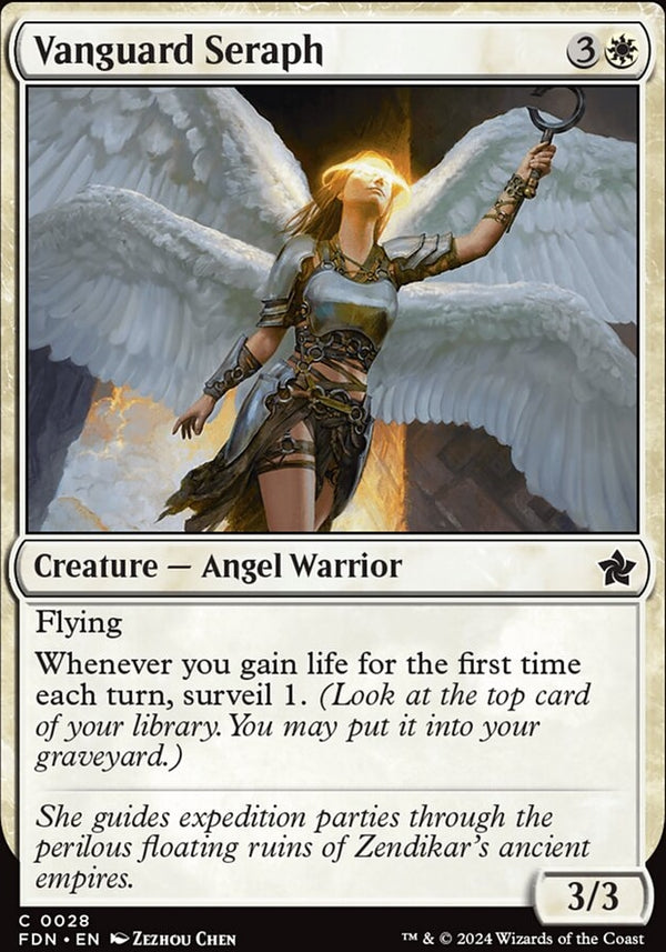 Vanguard Seraph [#0028] (FDN-C-FOIL)