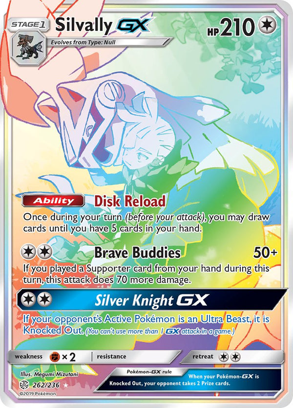 Silvally GX - 262/236 (CEC) Secret Rare - Near Mint Holofoil