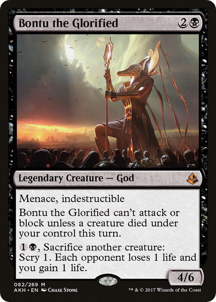 Bontu the Glorified (AKH-M) Light Play