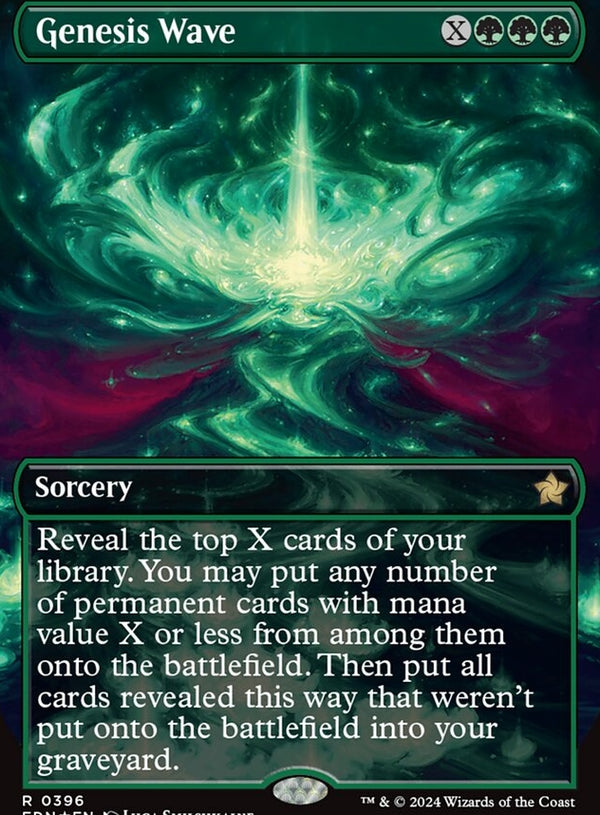 Genesis Wave [#0396 Mana Foil] (FDN-R)