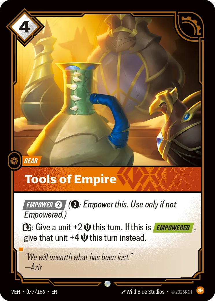 Tools of Empire - 077/166 (VEN) Common