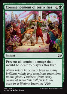 Commencement of Festivities (KLD-C)