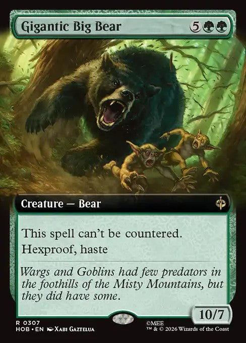 Gigantic Big Bear [ #0307 Extended Art ] (HOB-R)