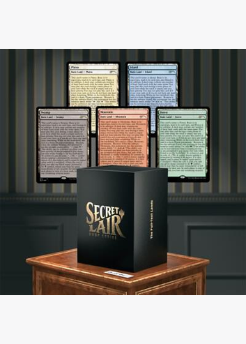 MTG: Secret Lair - The Full-Text Lands Non-Foil Edition