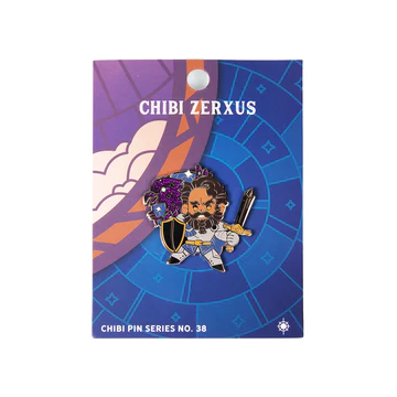 Critical Role: Chibi Pin No. 38 - Zerxus Ilerez