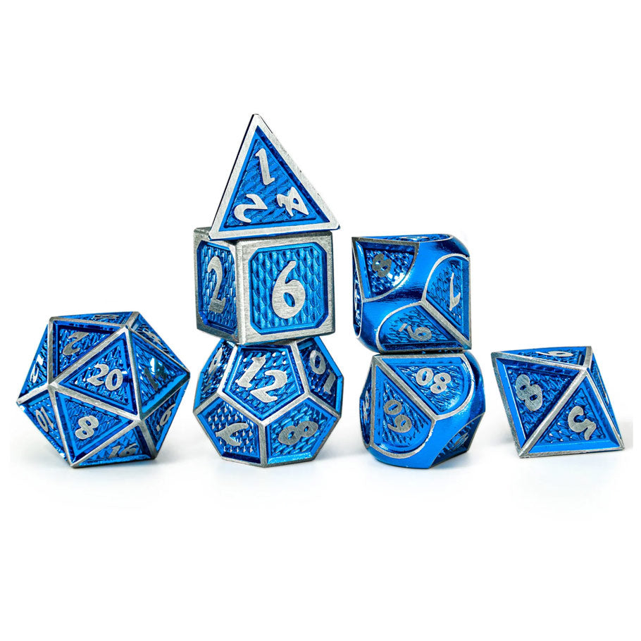 HPG 0206: Solid Metal - Behemoth: Brushed Blue with Silver (7)
