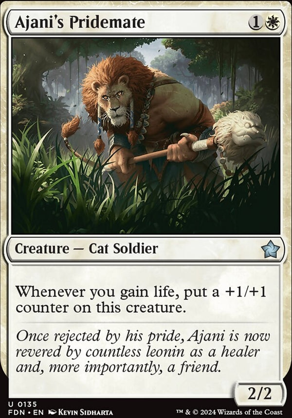 Ajani's Pridemate [#0135] (FDN-U)