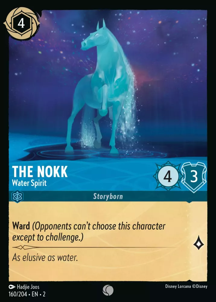 The Nokk - Water Spirit (Rise of the Floodborn 160/204) Common - Near Mint