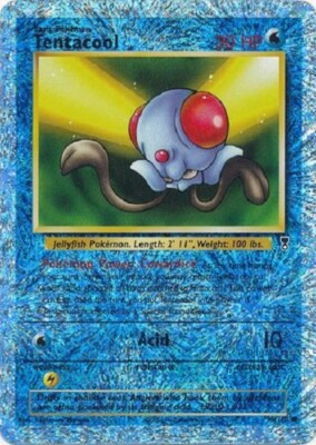 Tentacool - 096/110 (LC) Common - Moderately Played Reverse Holofoil
