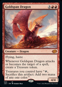 Goldspan Dragon [#550] (J22-M)