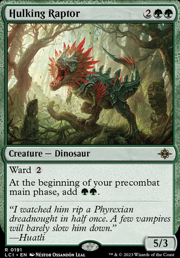 Hulking Raptor [#0191] (LCI-R)