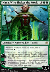 Nissa, Who Shakes the World (WAR-R)