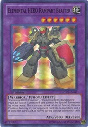 Elemental Hero Rampart Blaster (LCGX-EN047)