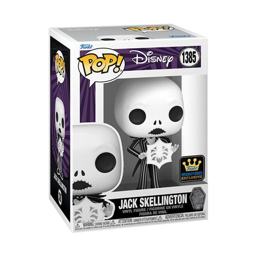 POP Figure: Disney Nightmare Before Christmas #1385 - Jack Skellington w/ Snowflake (Specialty)