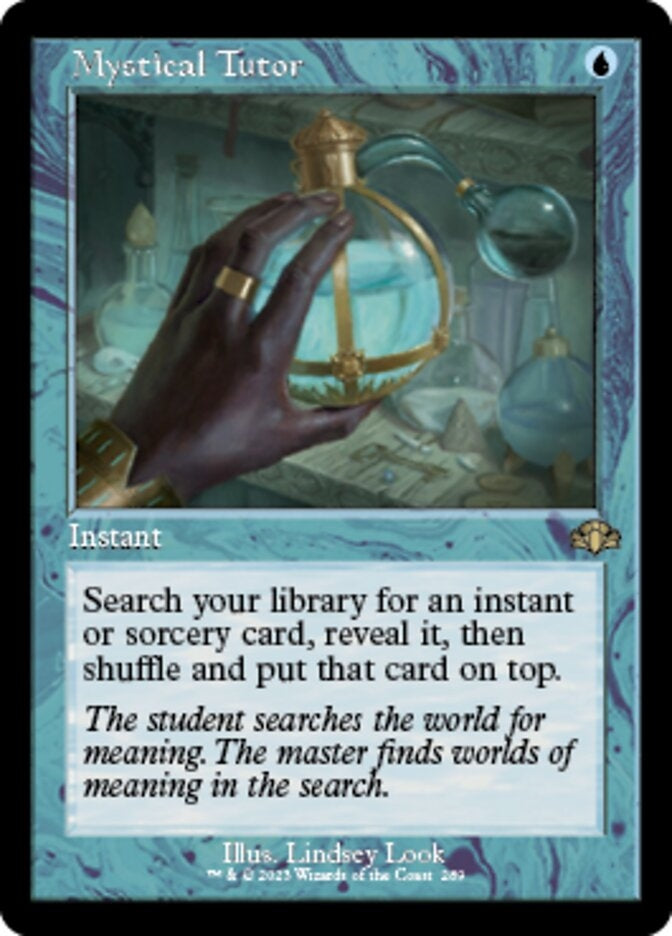 Mystical Tutor [#289 Old Frame Bonus Sheet] (DMR-R)