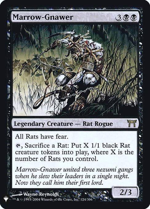 Marrow-Gnawer [Mystery Booster Retail Foils #039] (CHK-R-FOIL)