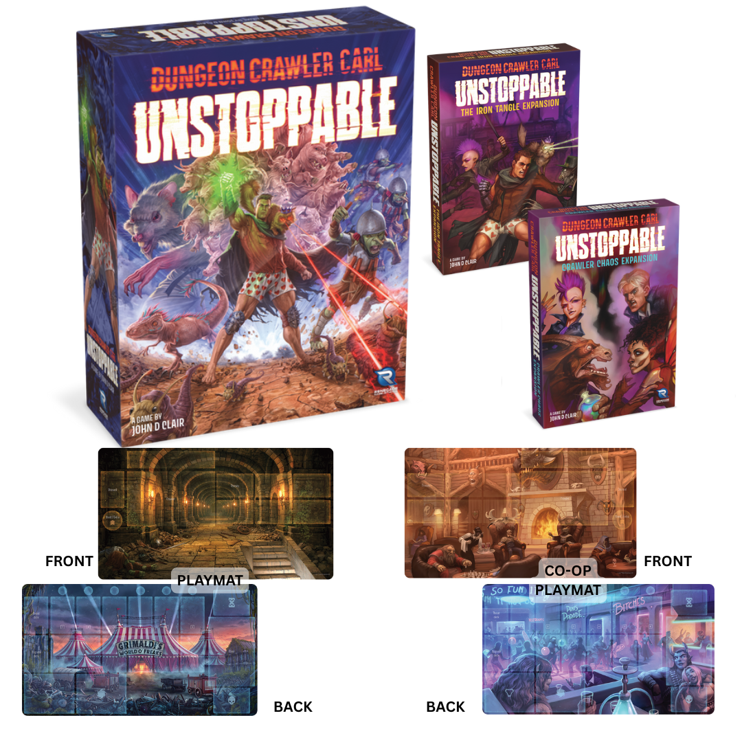 Dungeon Crawler Carl Unstoppable Deck Building Game Bundle