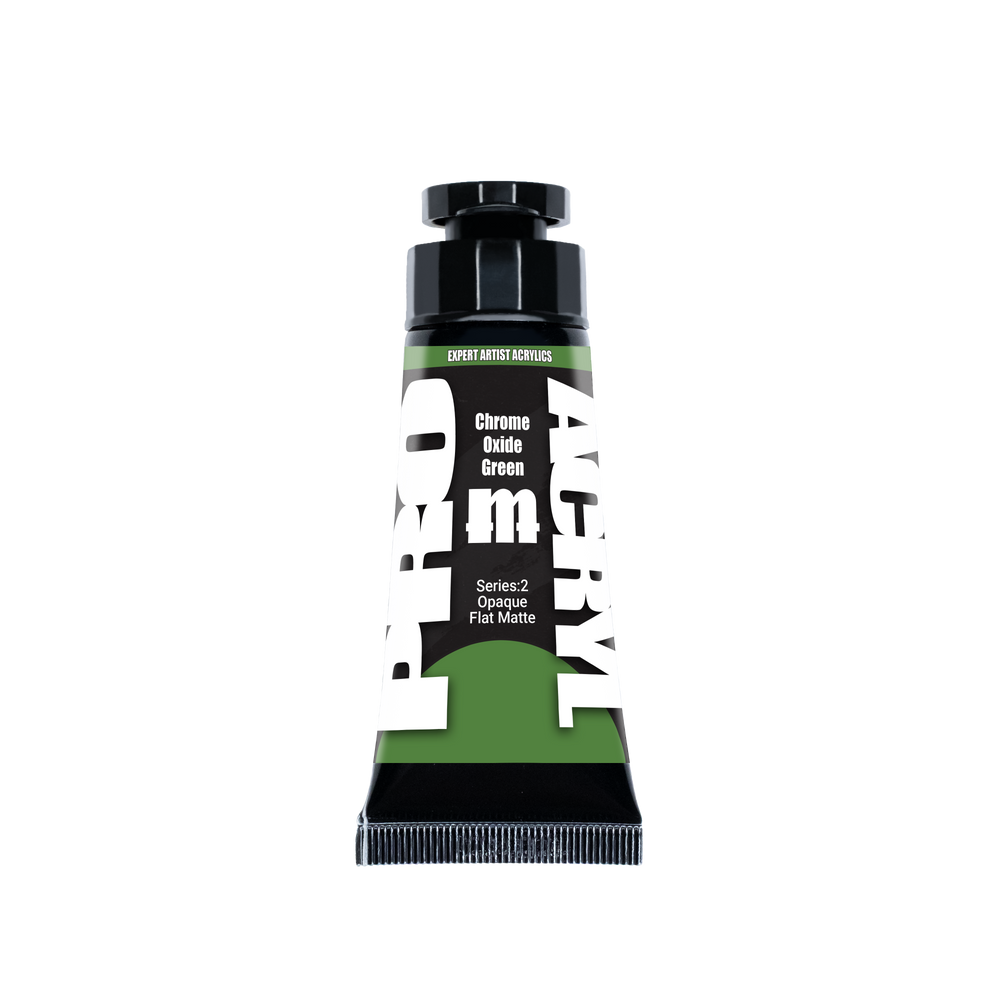 Monument Hobbies: Expert Acrylics - 017 Chrome Oxide Green (30mL)
