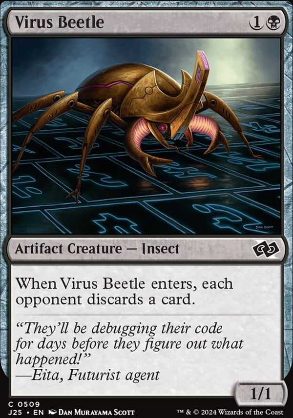 Virus Beetle [#0509] (J25-C)