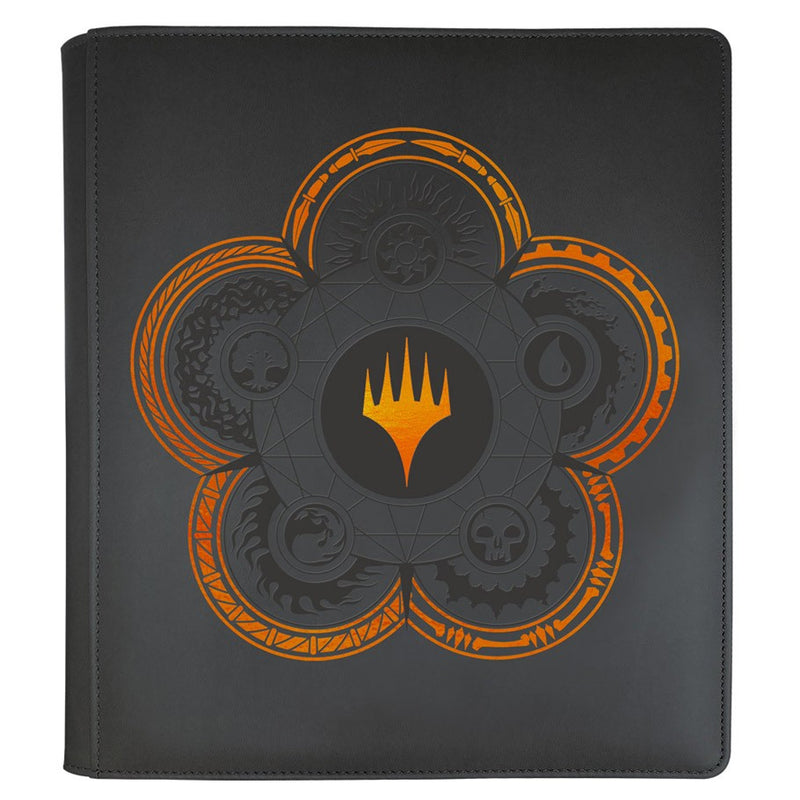 Ultra-PRO: 12-Pocket PRO-Binder Zippered - MTG: Mana 7 Color Wheel