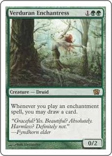 Verduran Enchantress (8ED-R)