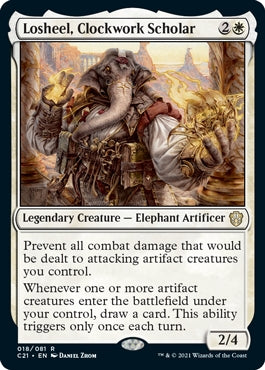Losheel, Clockwork Scholar (C21-R)