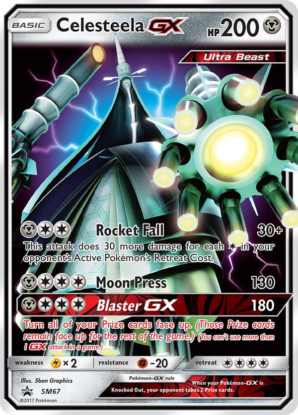 Celesteela GX  - SM67 (SM:PR) Promo - Near Mint Holofoil