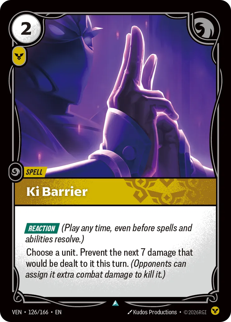 Ki Barrier - 126/166 (VEN) Uncommon