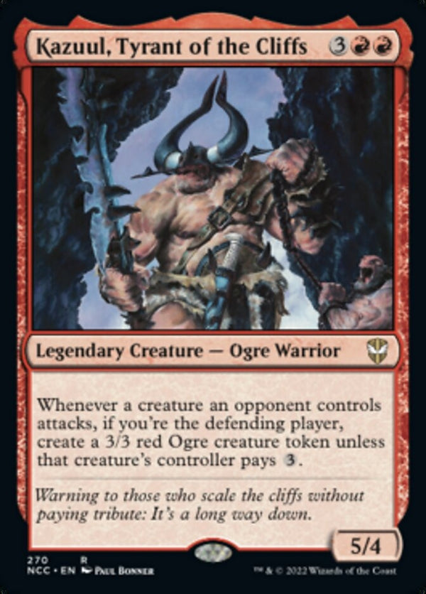 Kazuul, Tyrant of the Cliffs [#270] (NCC-R)