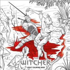WITCHER ADULT COLORING BOOK TP