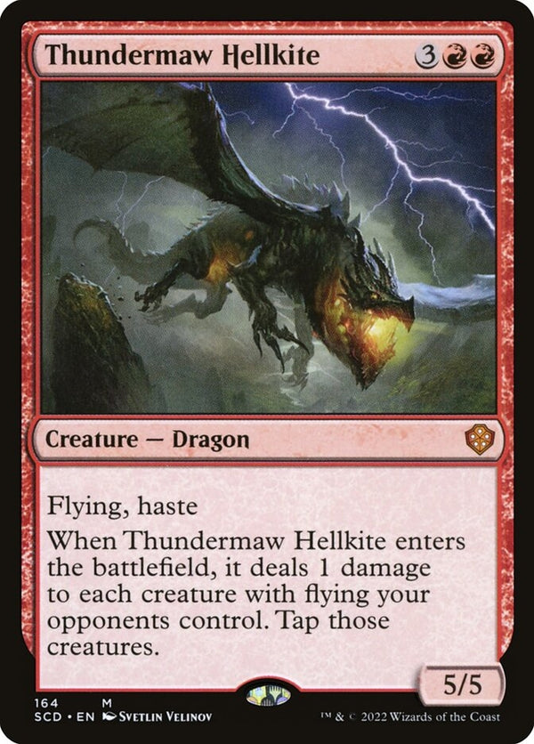 Thundermaw Hellkite [#164] (SCD-M)