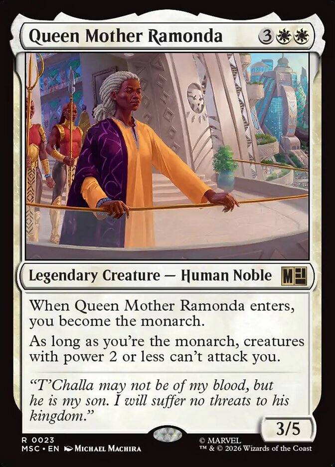 Queen Mother Ramonda [ #0023 Surge Foil ] (MSC-R)